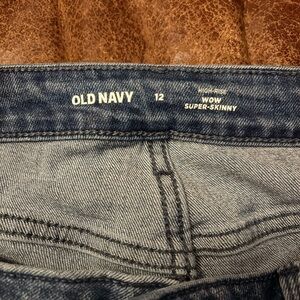 Old Navy High-Rise Wow Super-Skinny Jeans - Blue